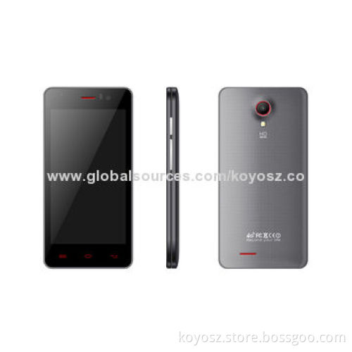 4G Phone, Android 4.4 OS, 4.5" 854*480 Screen, 1G+4G, Quad-core, WiFi, Dual Camera